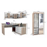 ANSAMBLU BIROU BOB SI DRESSING DSO / DECOR 0245